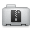 Noir Zips Folder Icon 32x32 png